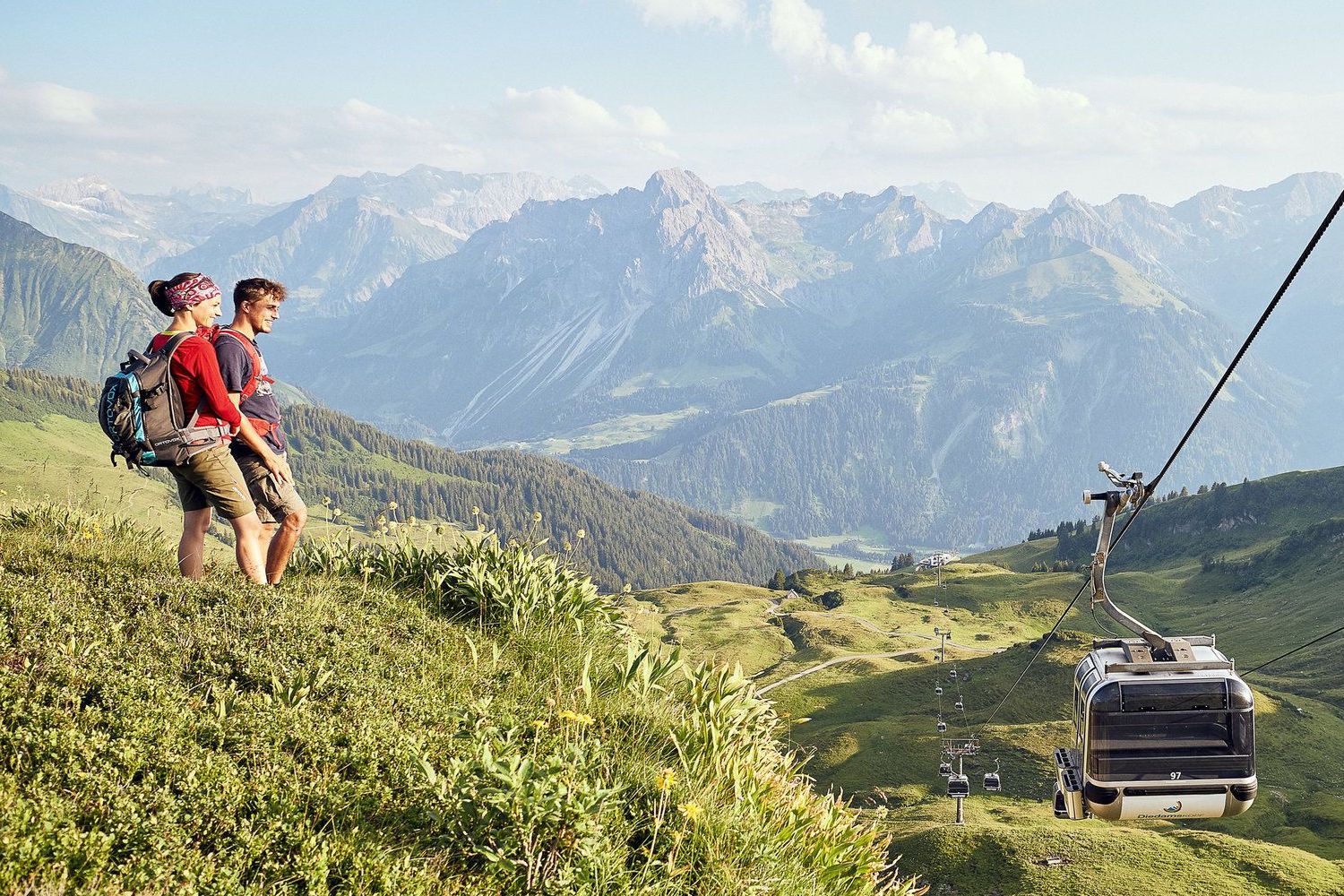 Diedamskopf Gondel im Sommer © Alex Kaiser - Diedamskopf Alpin Tourismus GmbH &amp; Co KG.jpg